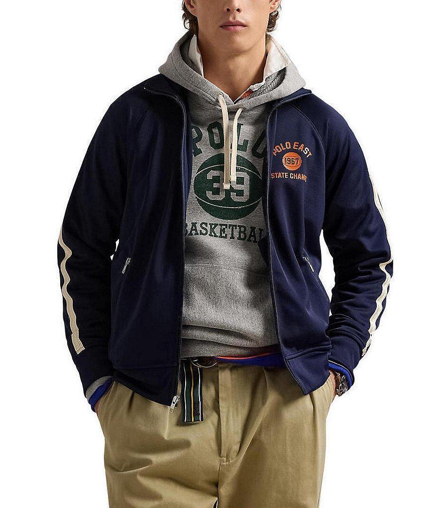 Polo Ralph Lauren Printed Double-Knit Track Jacket Product Image