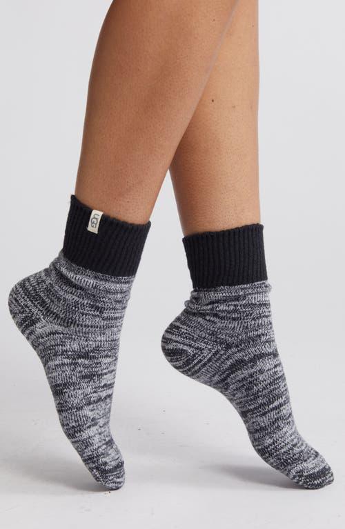 UGG Rib Knit Slouchy Quarter Women's No Show Socks Shoes Product Image