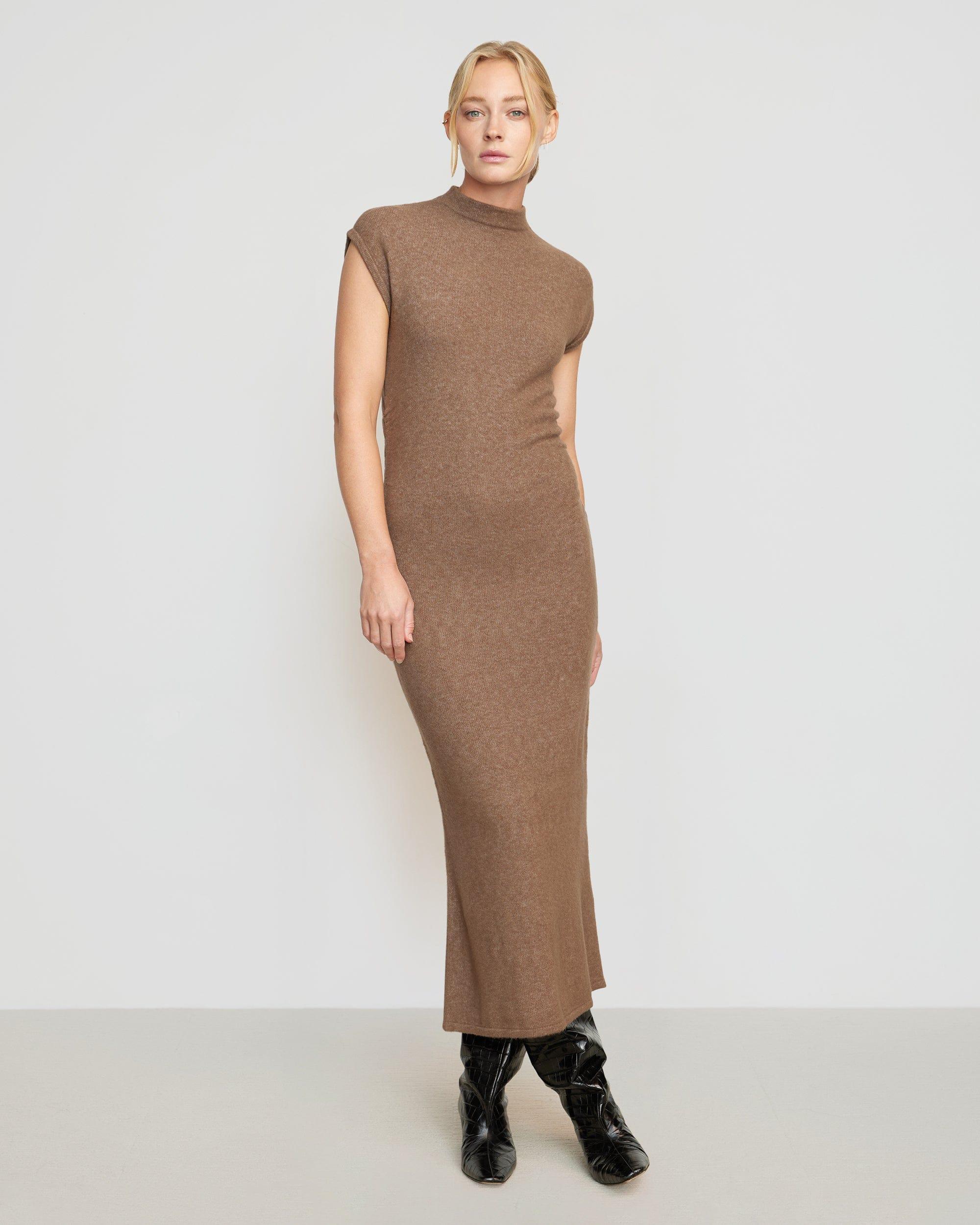 Casper Mock-Neck Dress Product Image