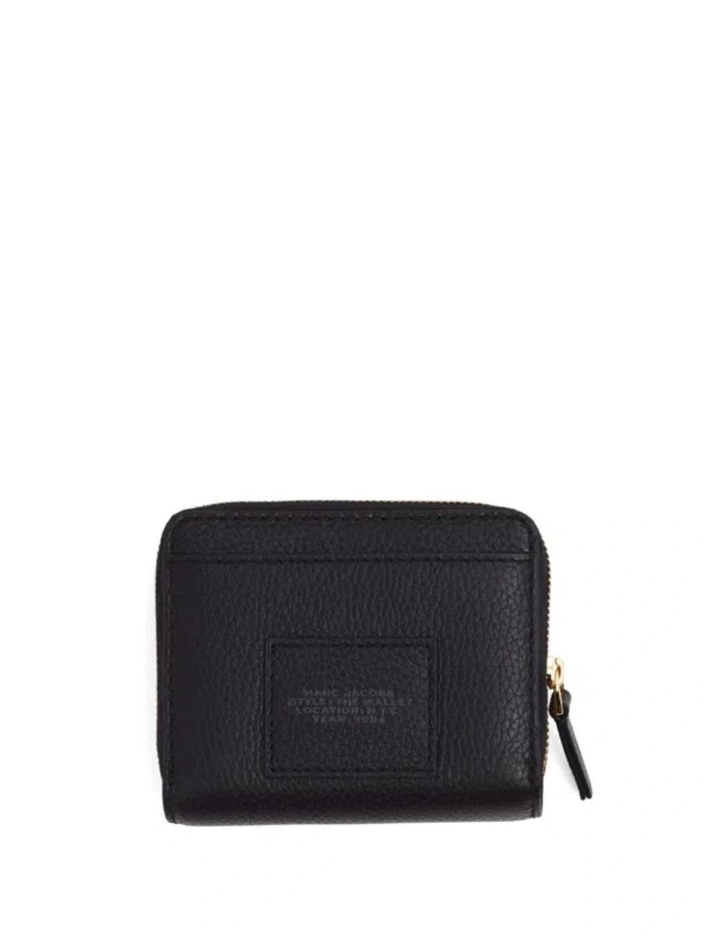 MARC JACOBS The Mini Compact Wallet In Black Product Image