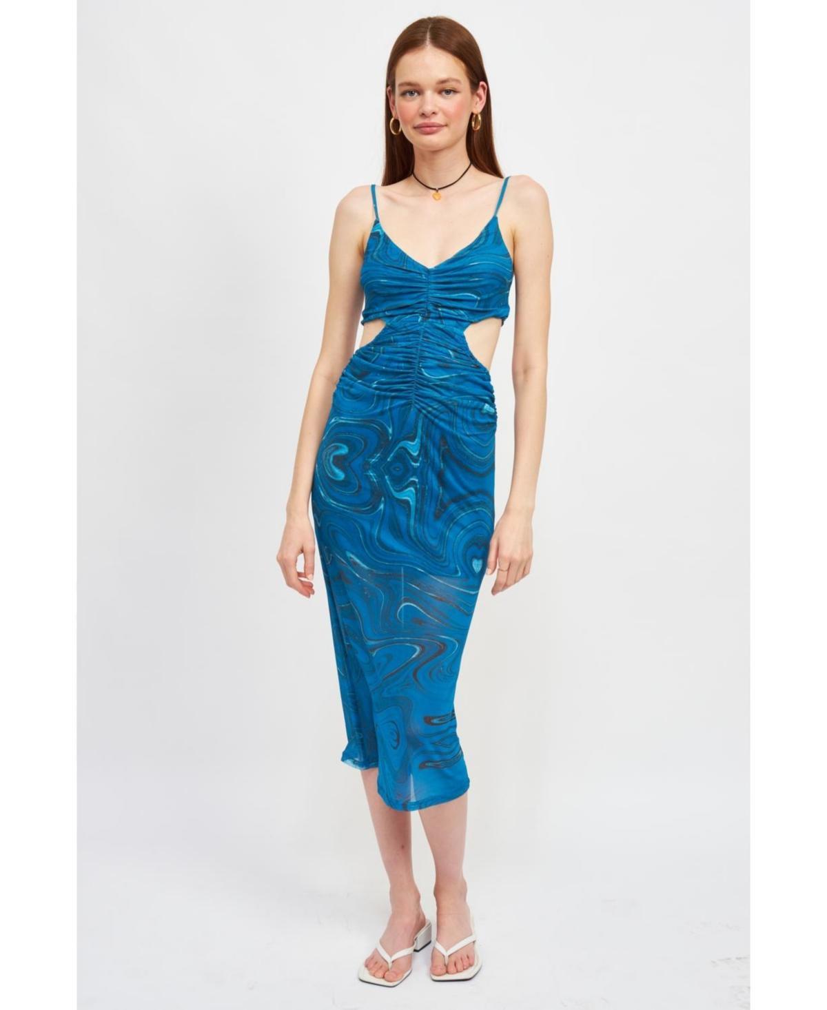 Emory Park Womens Zuri Mesh Maxi Dress Product Image