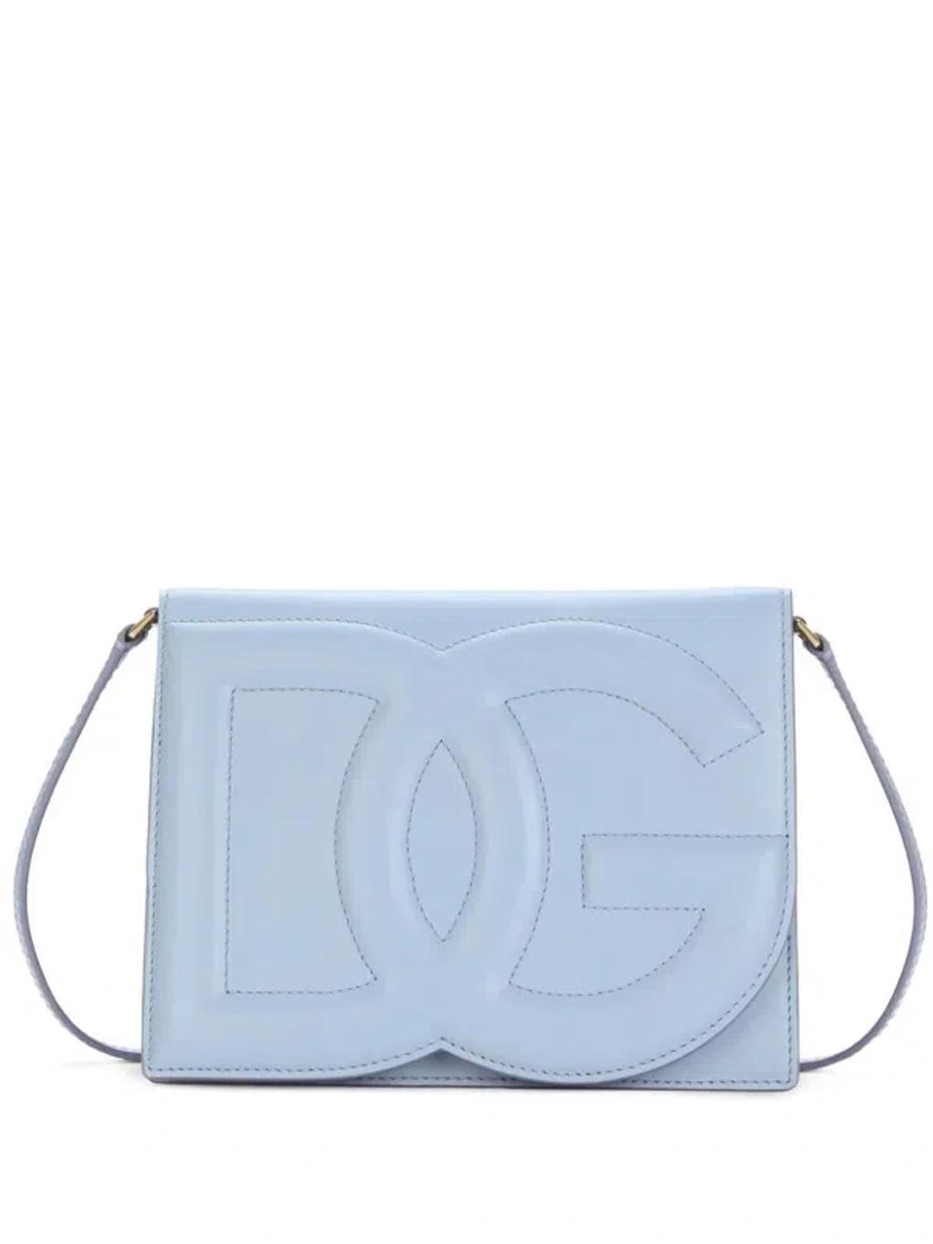 Dg Logo Bag Crossbody Bag In Blue Product Image