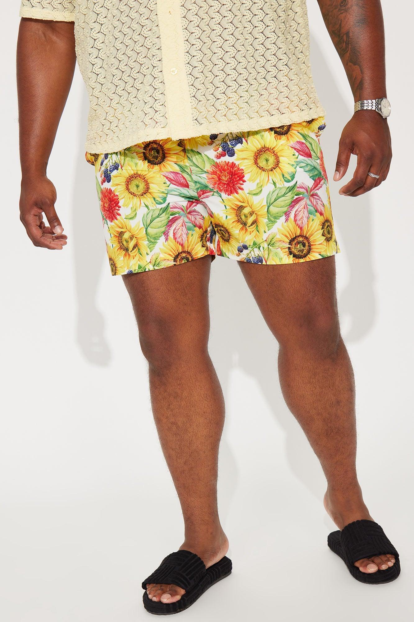 Wildflowers Swim Trunk - Multi Color Product Image