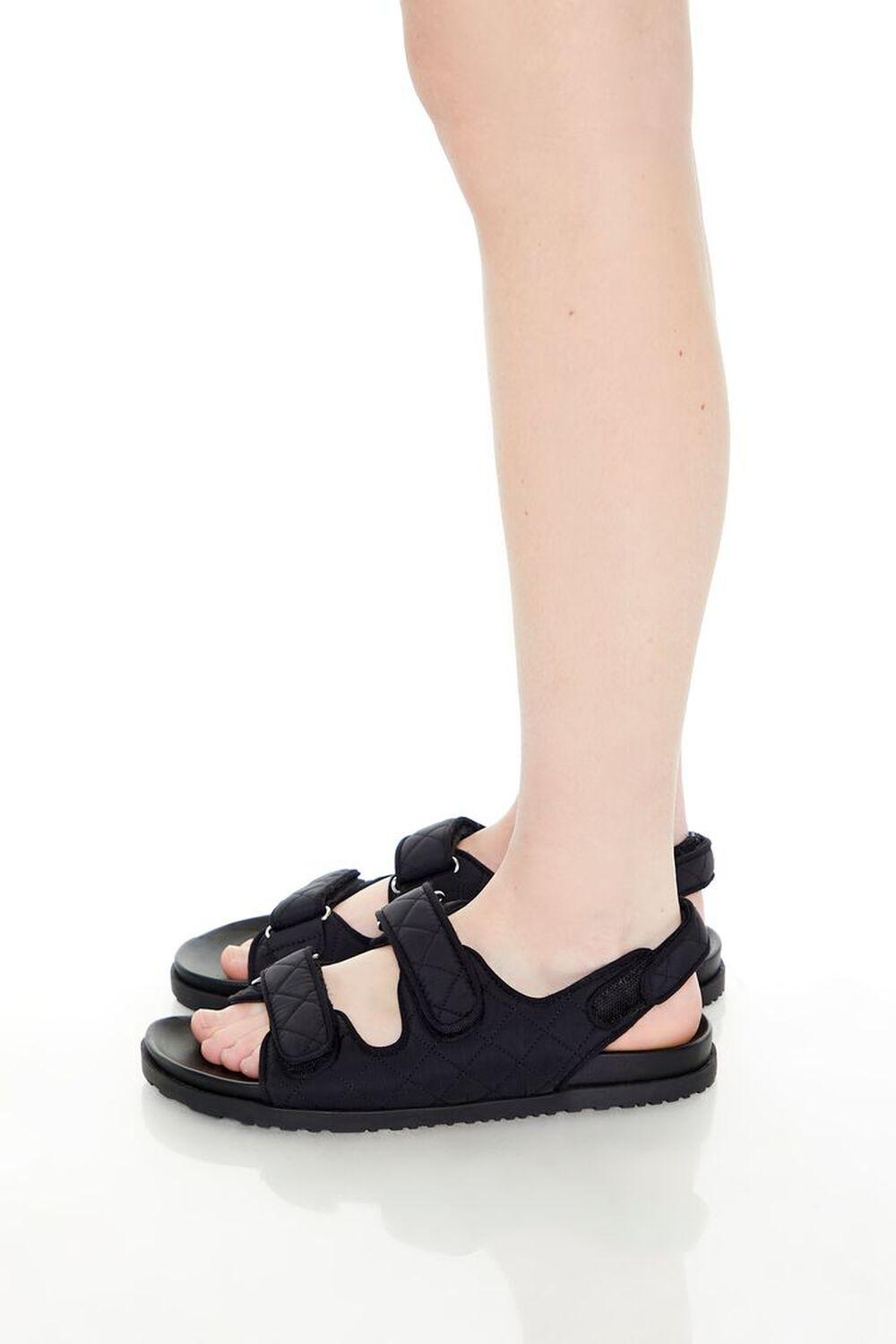 Quilted Dual-Strap Sandals | Forever 21 Product Image