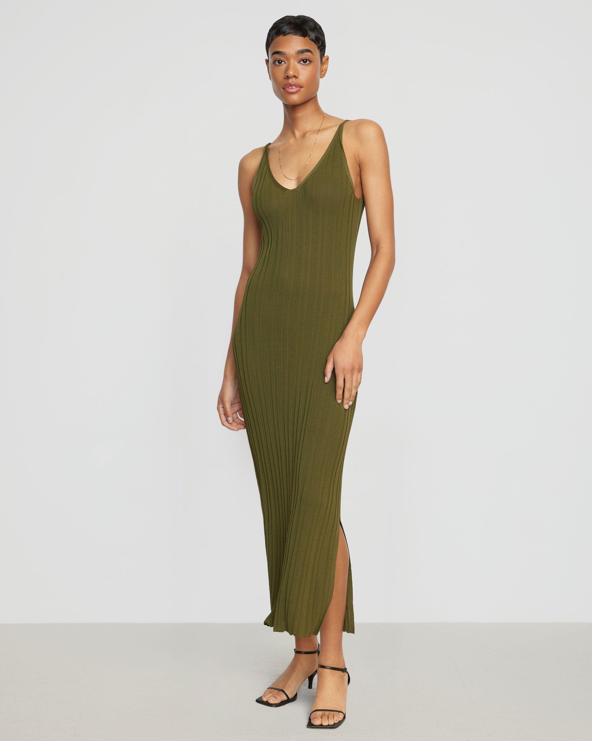 Estella Ribbed Tank Dress Product Image