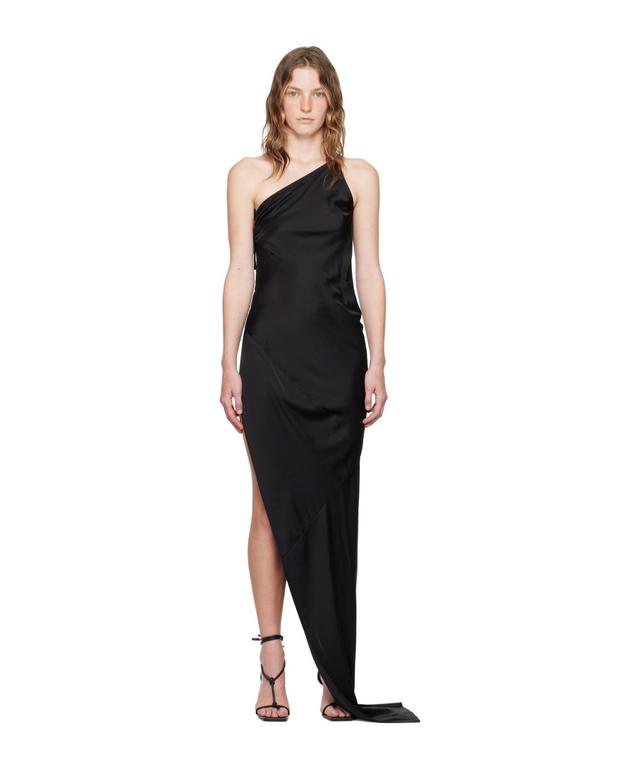 RICK OWENS One-shoulder Dress In Black Product Image