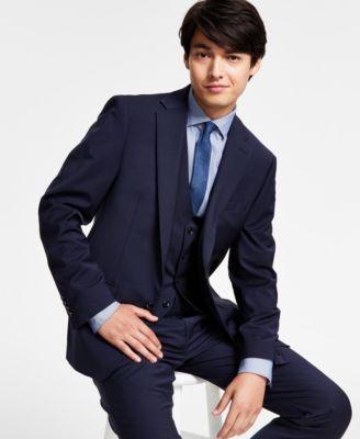 Men's Slim-Fit Wool Infinite Stretch Suit Jacket Product Image