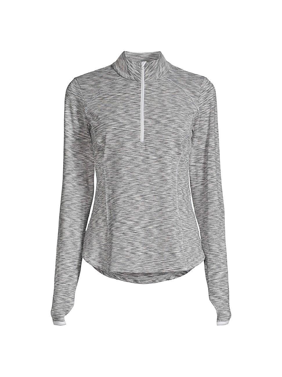 Womens Shae Half-Zip Pullover Top Product Image