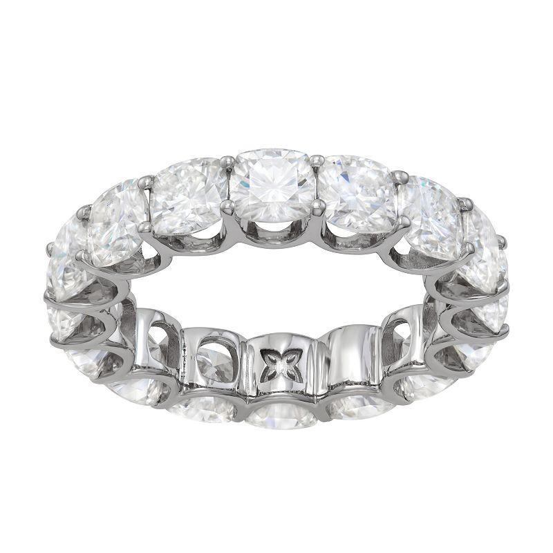 Charles & Colvard Moissanite Eternity Band (9 ct. t.w. Dew) in 14k White Gold Product Image