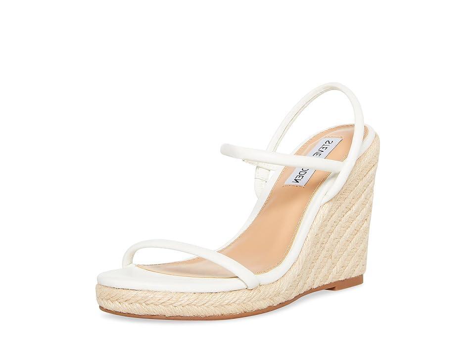 Steve Madden Udell Wedge Sandal Leather) Women's Shoes Product Image