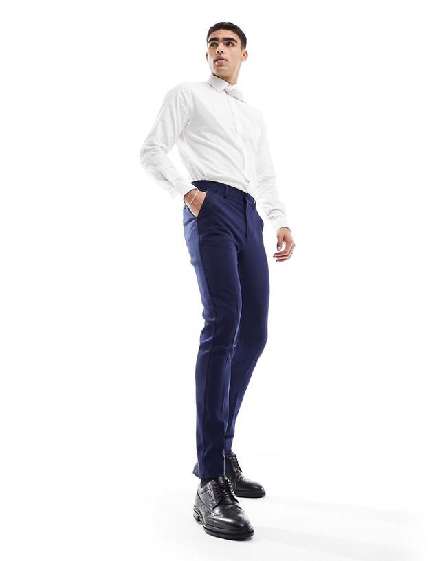 ASOS DESIGN wedding skinny suit pants Product Image