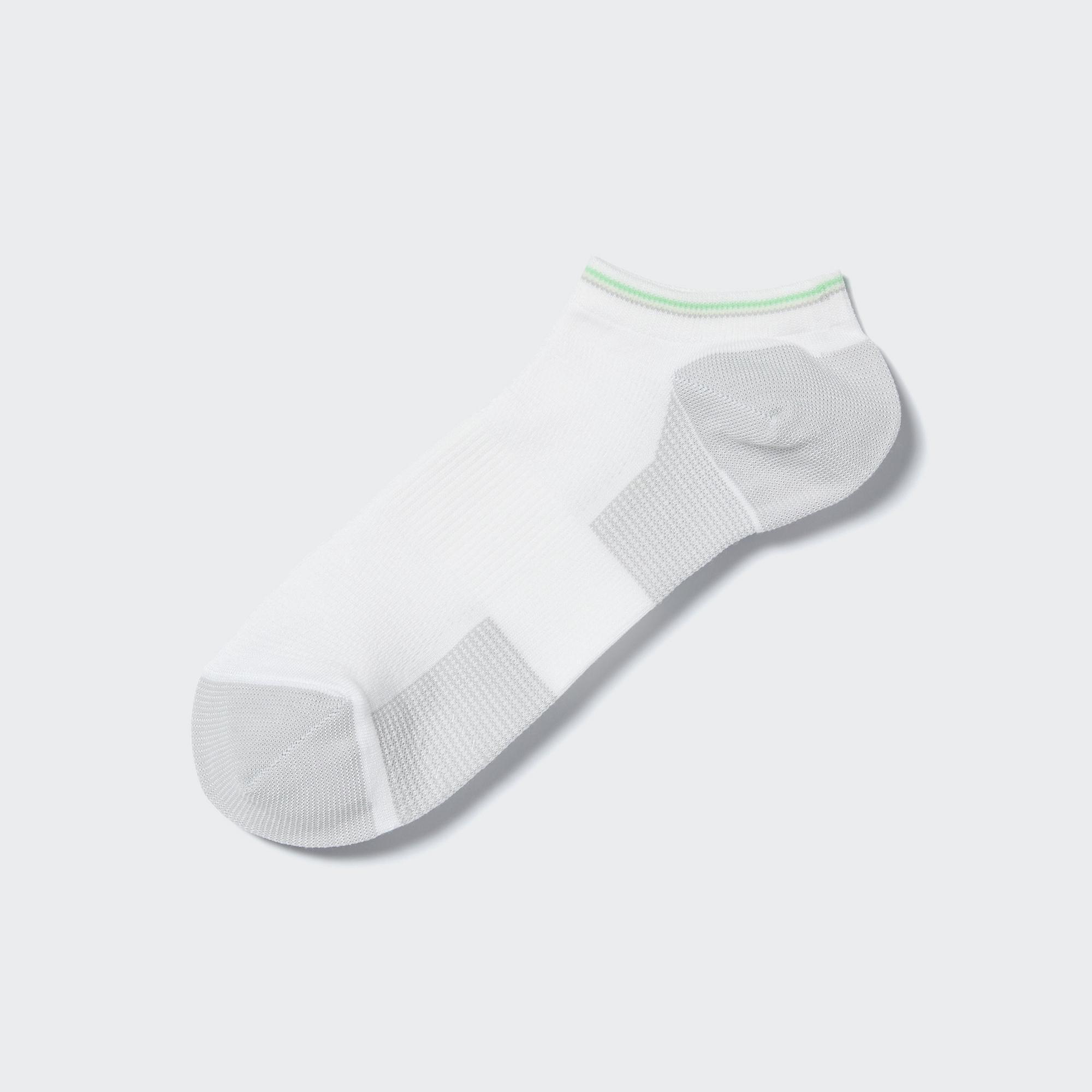 Mens Sports Short Socks with Odor Control White US8-US11 UNIQLO US Product Image