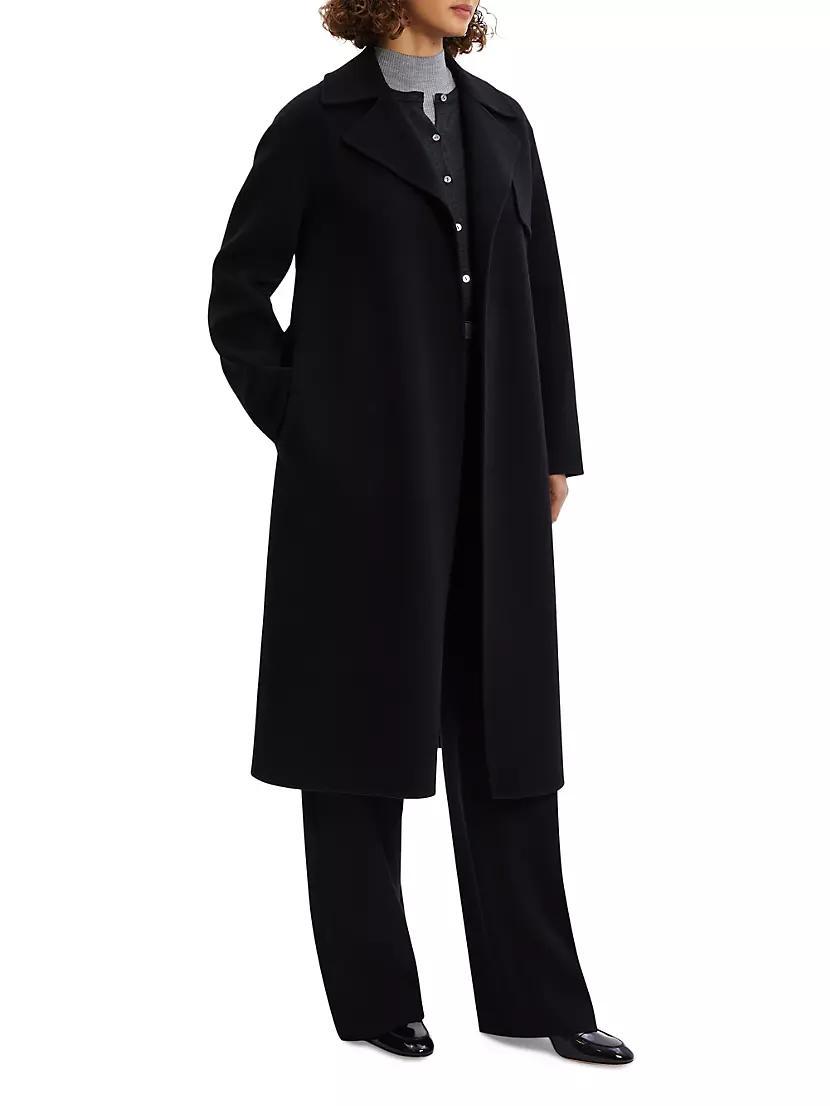 Long Wrap Trench Coat Product Image