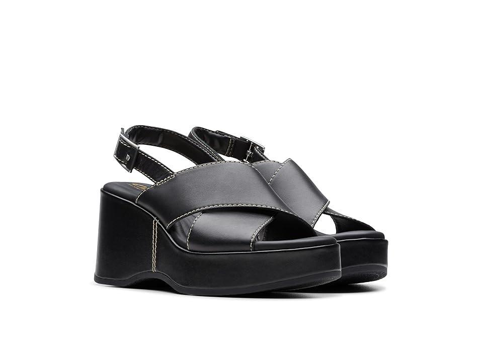 Clarks Manon Wish Leather) Women's Sandals Product Image