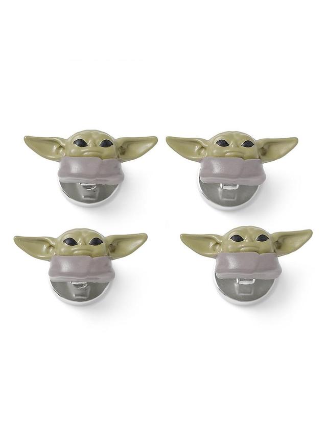 Cufflinks, Inc. Mens Star Wars 3D Grogu Stud Set Product Image