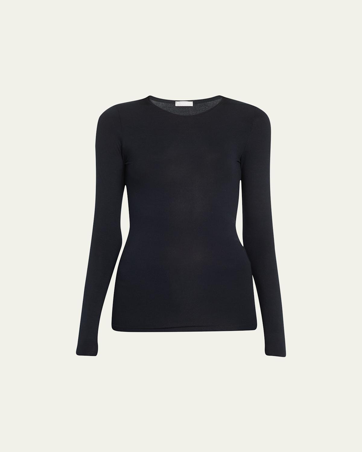 Womens Soft Touch Long-Sleeve Top Product Image