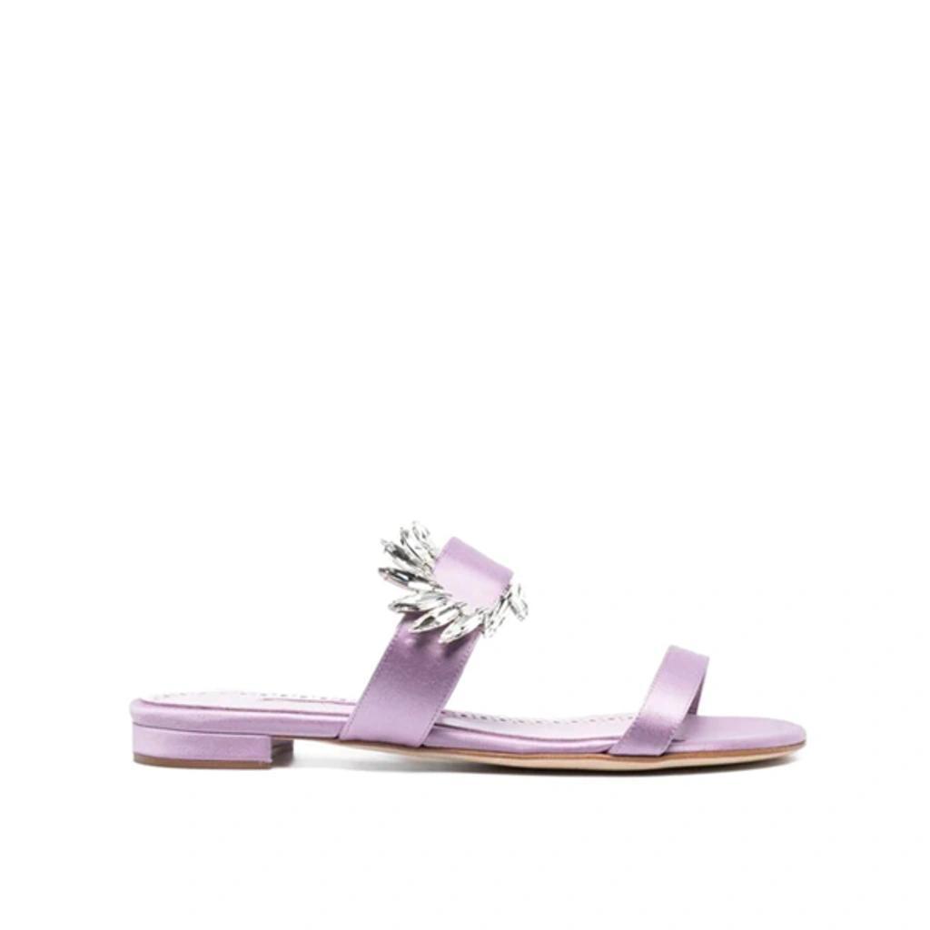 Chivela 010 Flats In Lilac Product Image