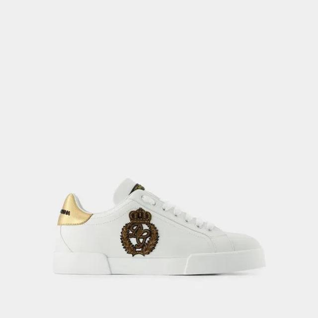 Portofino Sneaker In White Product Image