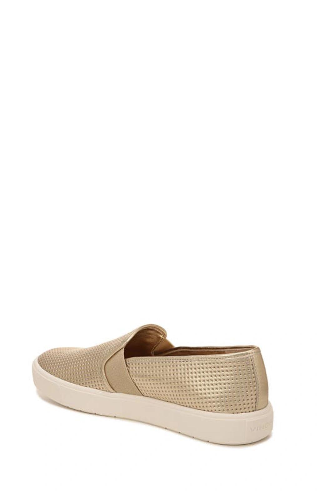 Blair Metallic Slip-on Sneakers In Champagne Product Image