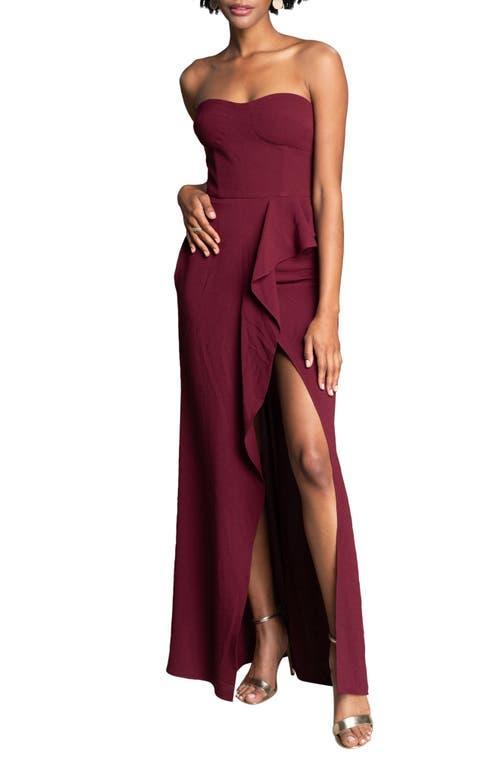 Dress the Population Kai Strapless Gown Product Image