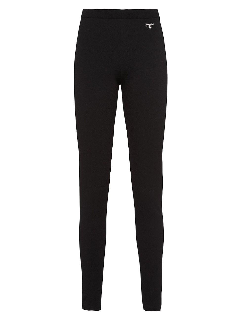 Womens Viscose and Wool Leggings Product Image