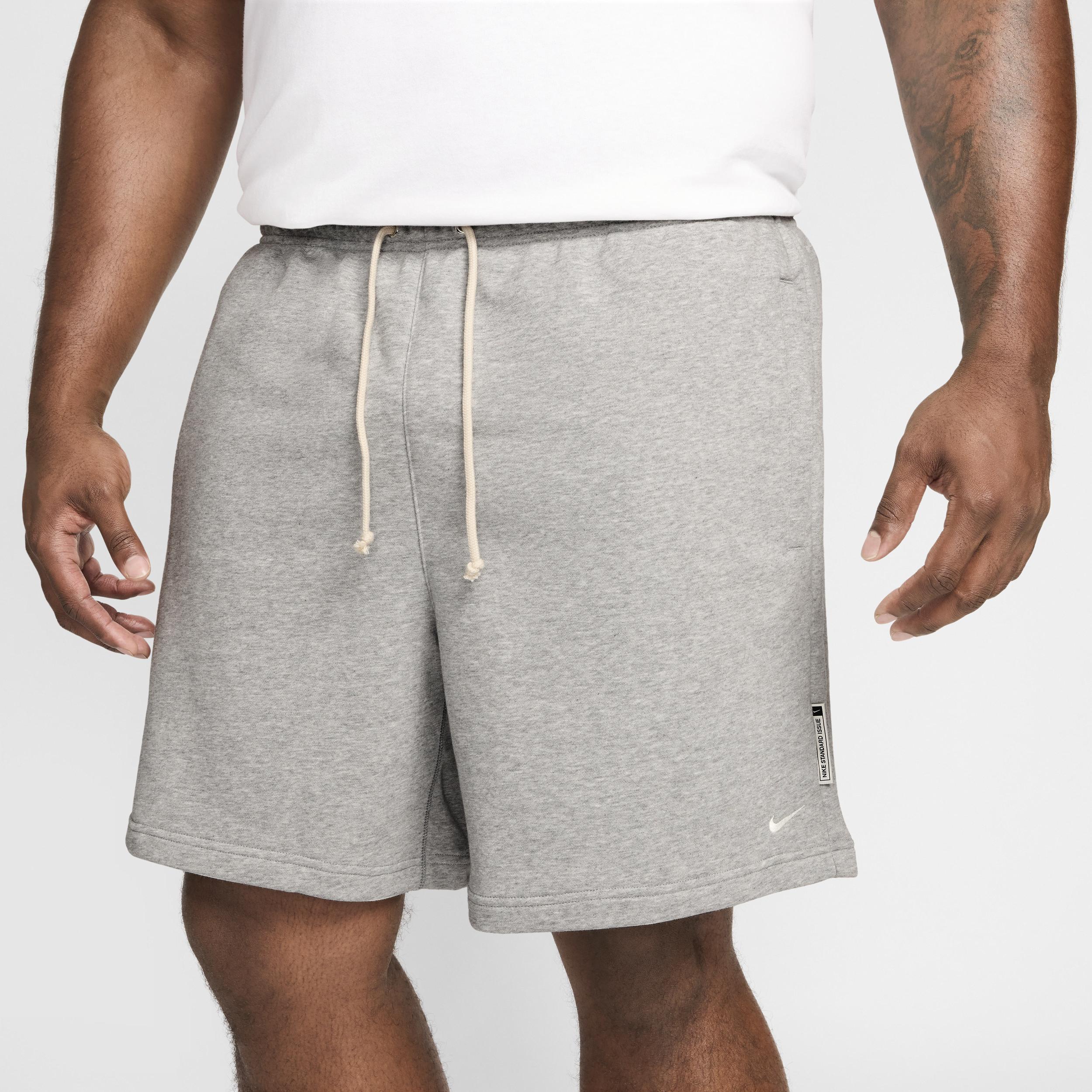 Nike Men's Standard Issue 8" Dri-FIT Fleece Basketball Shorts Product Image