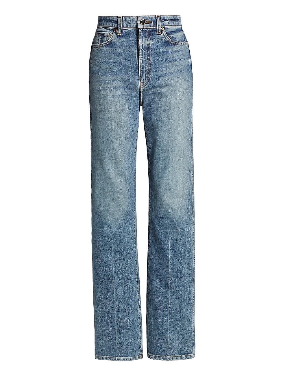 Womens Danielle Straight-Leg Jeans product image