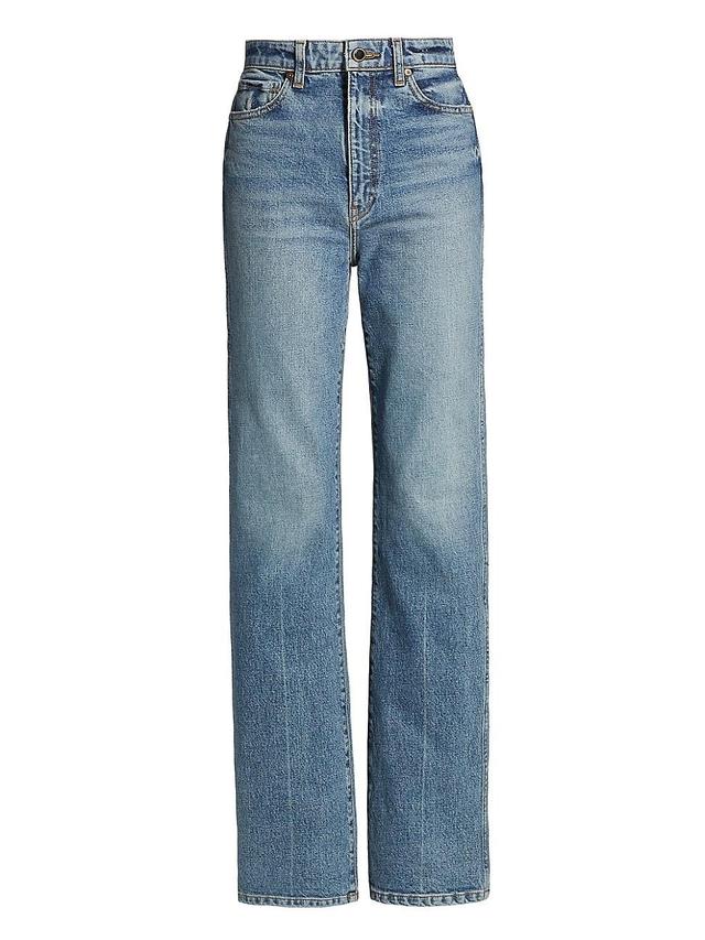 Womens Danielle Straight-Leg Jeans Product Image