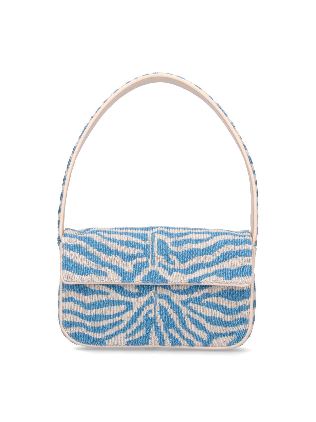 STAUD Tommy Shoulder Bag In Light Blue Product Image