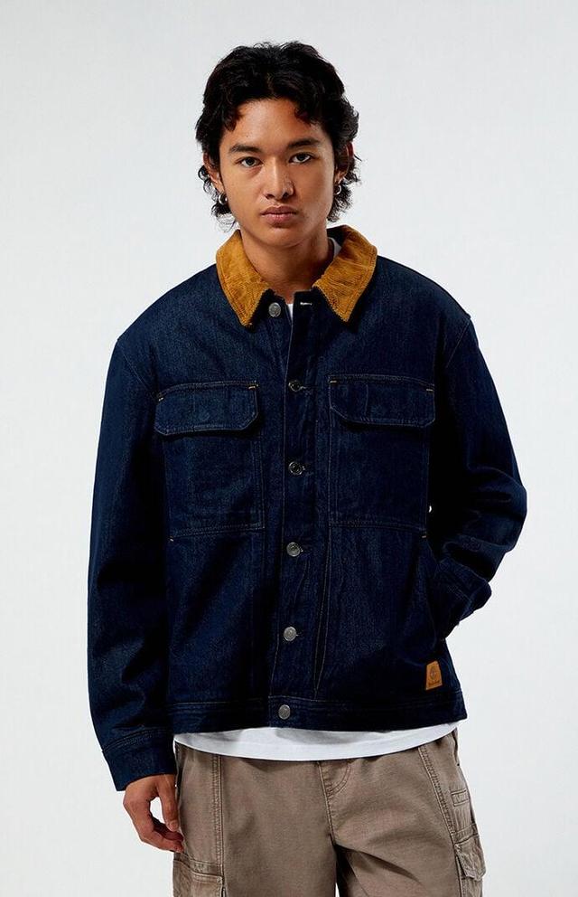 Timberland Men's Insulated Denim Trucker Jacket Product Image