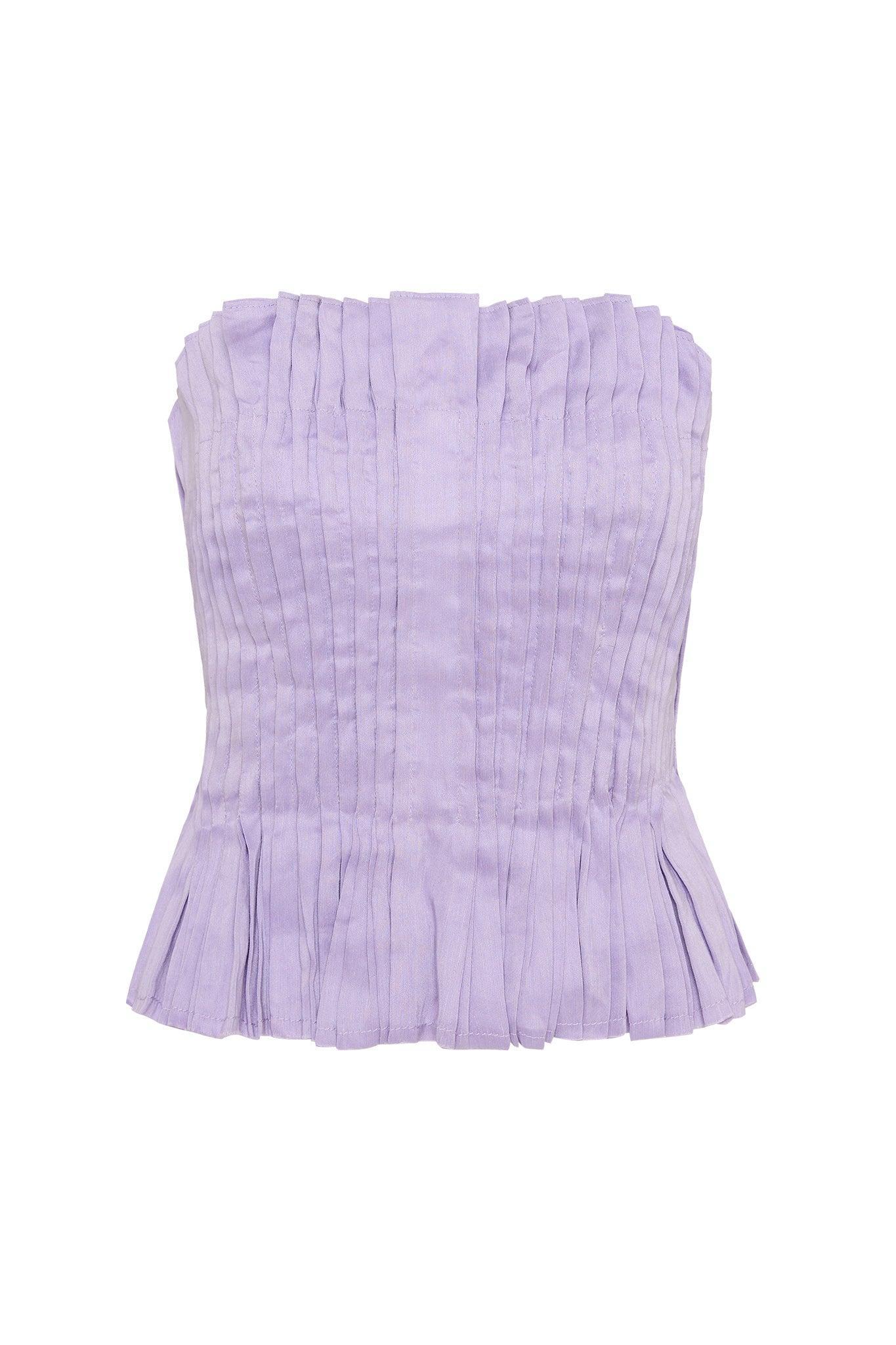 Horizon Pintucked Corset Top Product Image