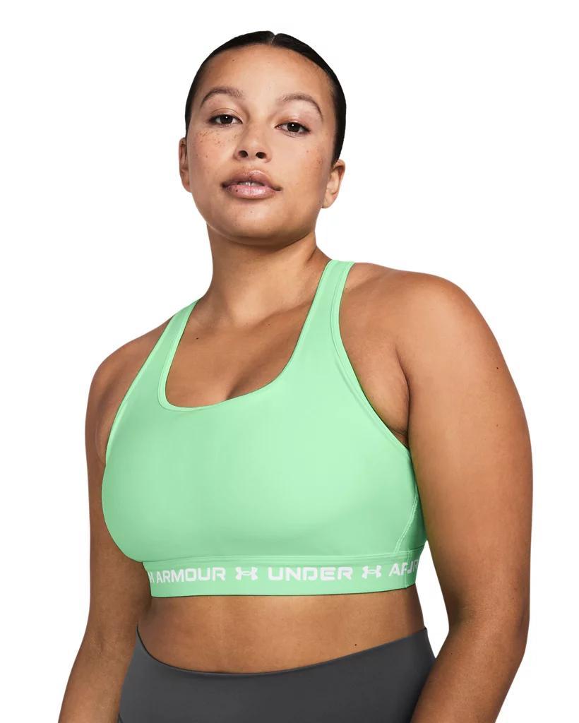 Women's Armour® Mid Crossback Sports Bra Product Image