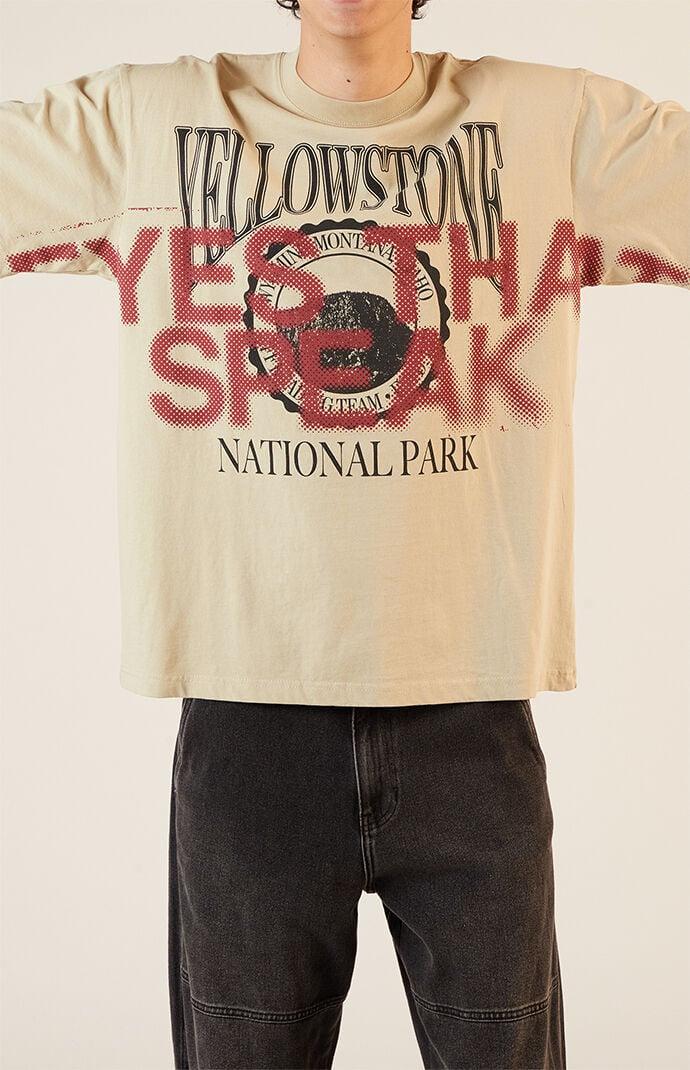 Mens Yellowstone Oversized T-Shirt Product Image