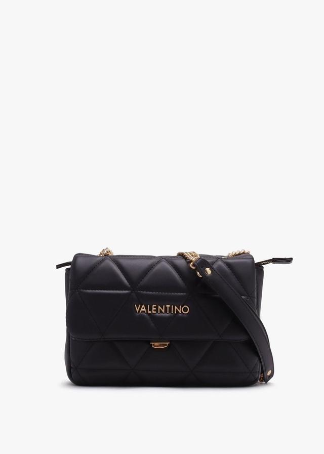 VALENTINO GARAVANI Carnaby Nero Quilted Shoulder Bag In Bke Product Image