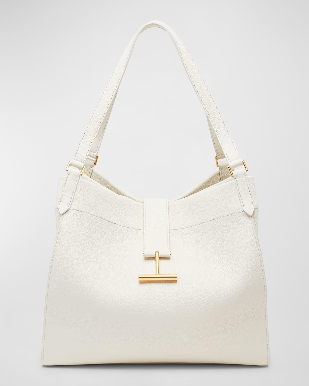 Tara Large Tote in Grained Leather Product Image