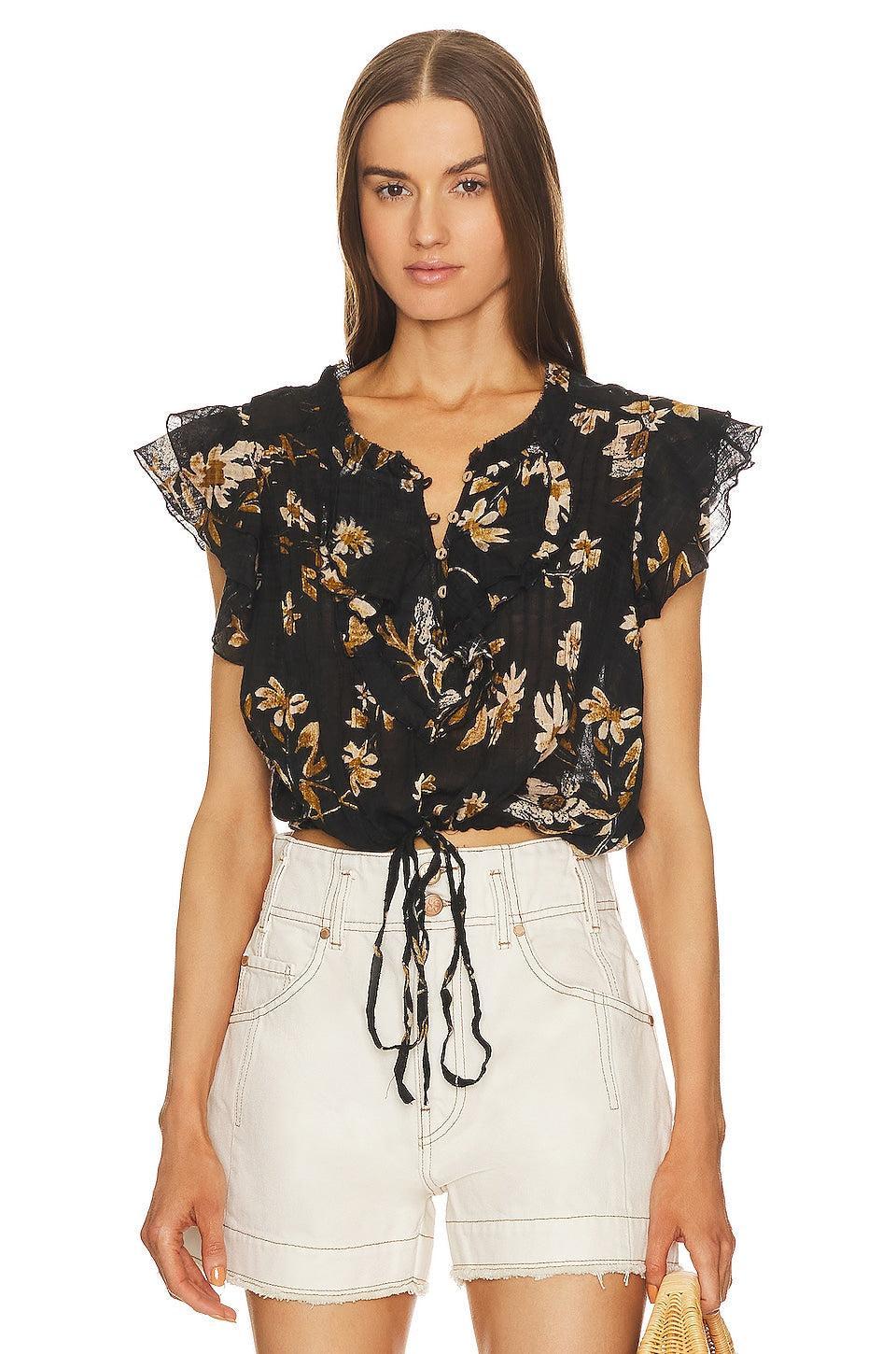 Free People Naya Printed Top Female Product Image