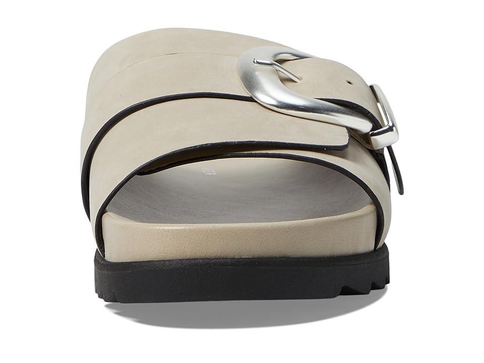 Leather Buckle Easy Slide Sandals Product Image