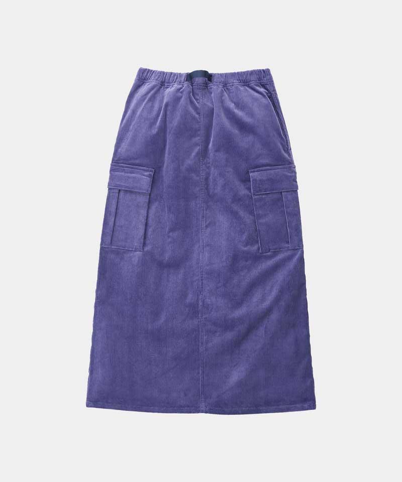 Corduroy Long Cargo Skirt Female Product Image