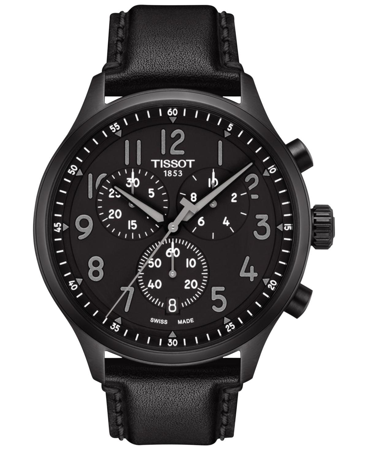 Tissot Chrono XL Chronograph Leather Strap Watch, 45mm Product Image