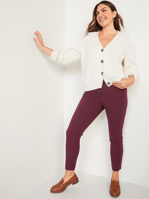 High-Waisted Pixie Skinny Ankle Pants product image