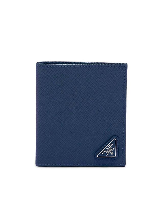 Mens Saffiano Leather Wallet Product Image