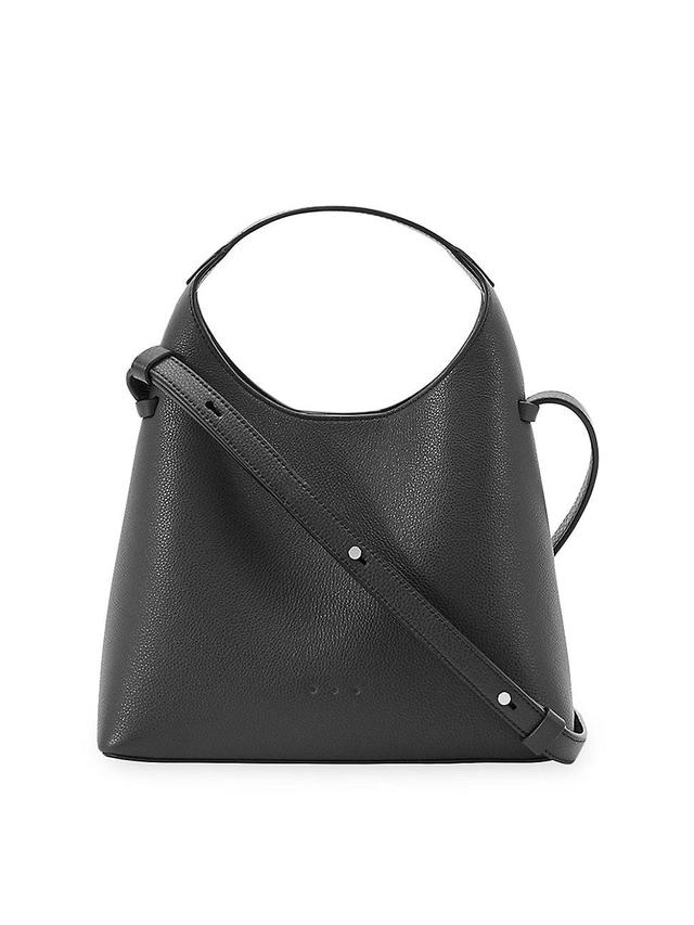 Womens Mini Sac Leather Crossbody Bag Product Image