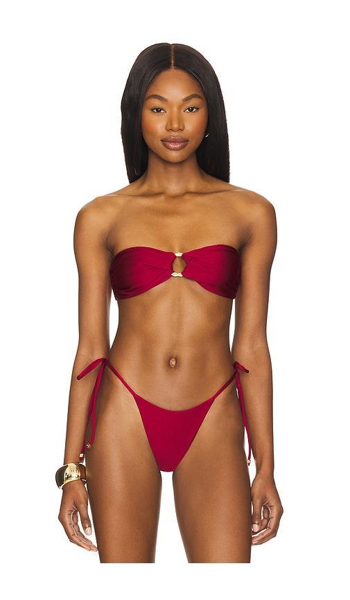 Bailey Reversible Bandeau Bikini Top Product Image