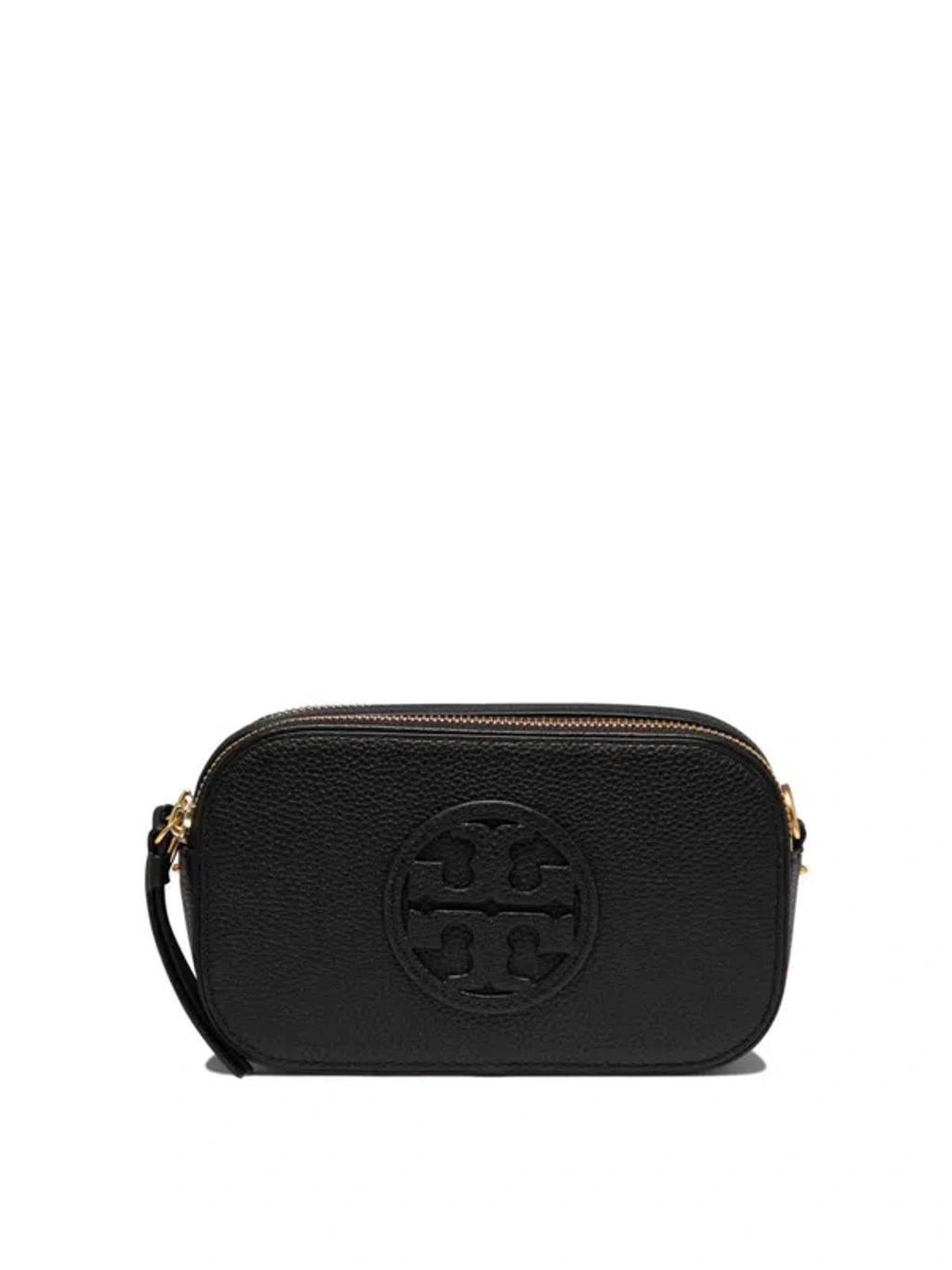 TORY BURCH "mini Miller" Crossbody Bag In Black Product Image