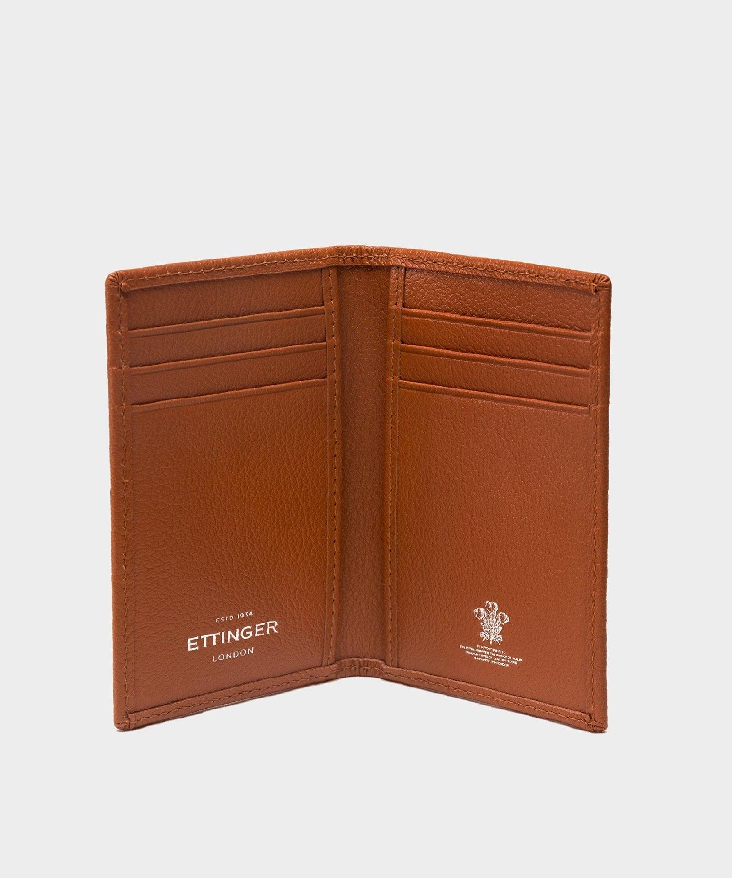 Ettinger Capra Slim Credit Card Case In Tan Product Image