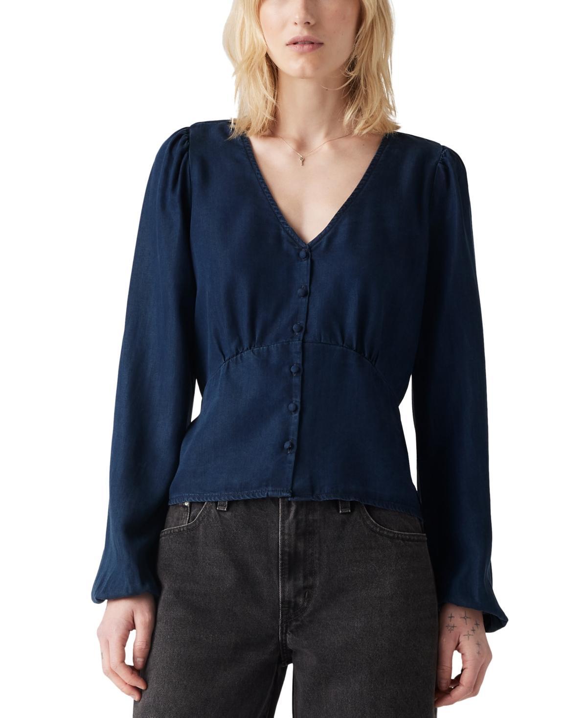 Womens Levis Dolores Long Sleeve Blouse Product Image