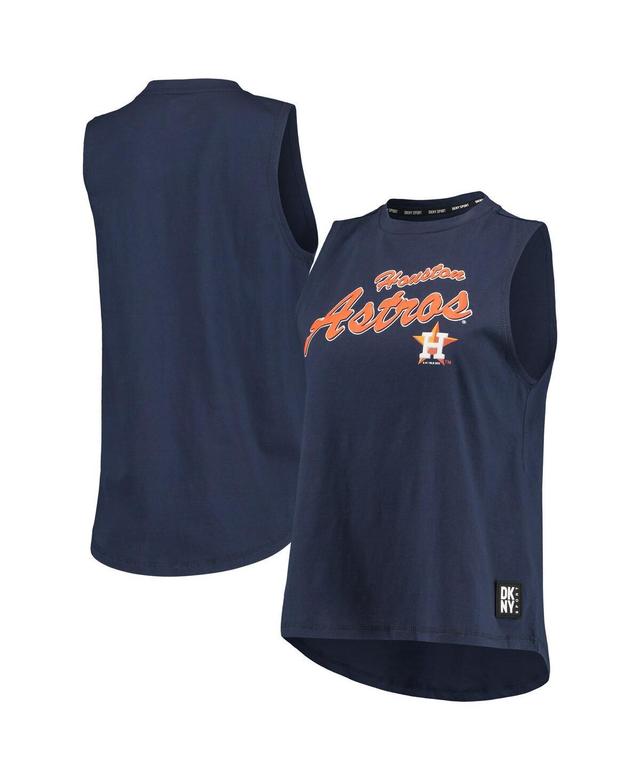 Womens Dkny Sport Navy Houston Astros Marcie Tank Top Product Image