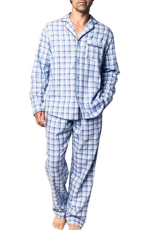 Petite Plume Seafarer Tartan Plaid Cotton Pajamas Product Image