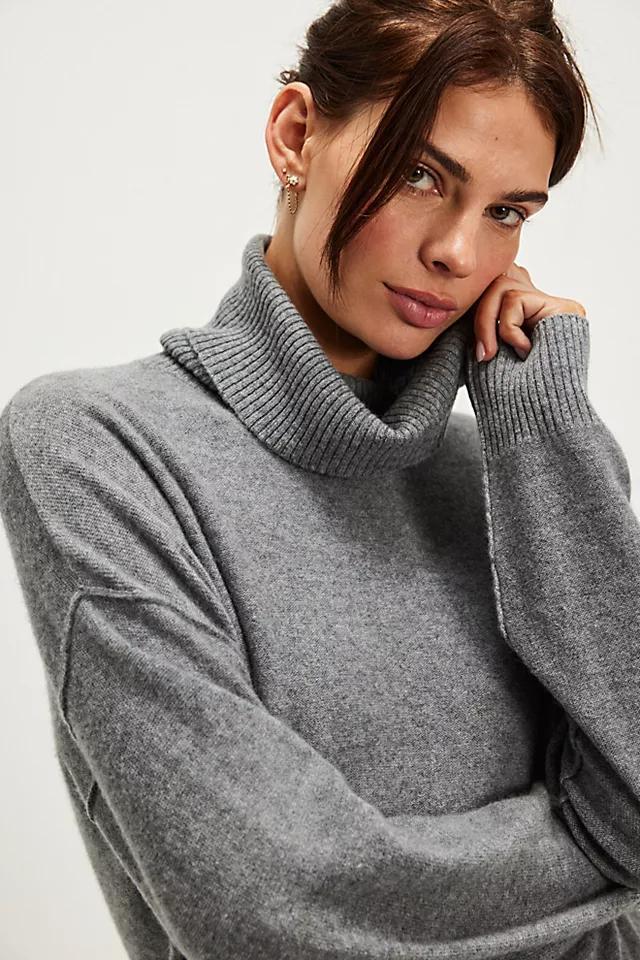 Addie Cashmere Turtleneck Sweater Product Image