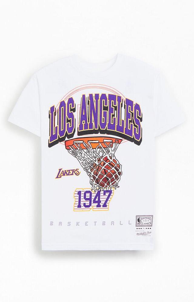 Mitchell & Ness Men's Los Angeles Lakers Swagger T-Shirt Product Image